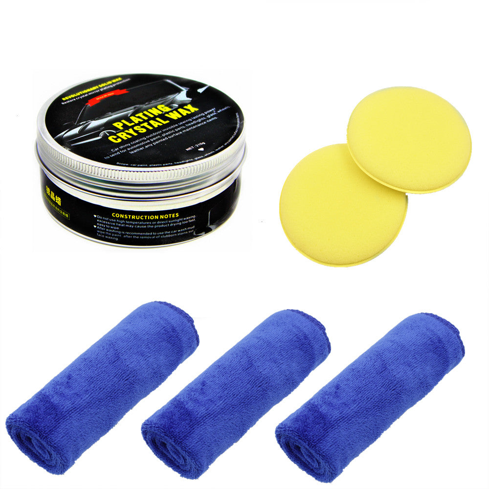 Car Diamond Crystal Wax Black Wax Coating Waxing Polish