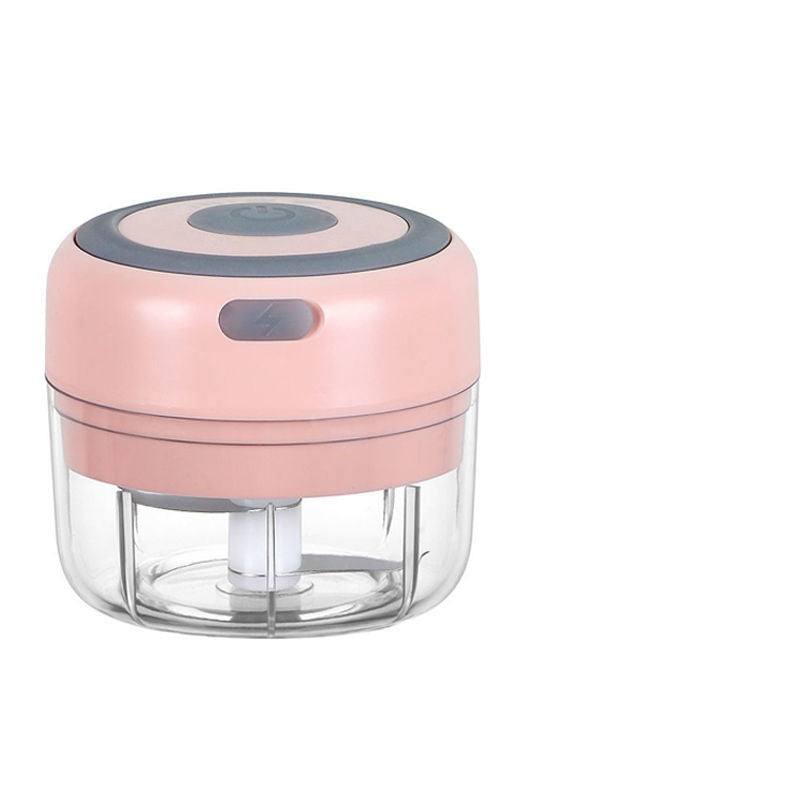 Mini Electric Garlic Chopper - USB Rechargeable Food Processor for Kitchen