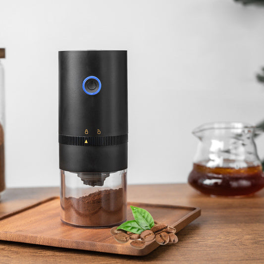 Portable Electric Coffee Grinder - USB-C Rechargeable with Ceramic Burr