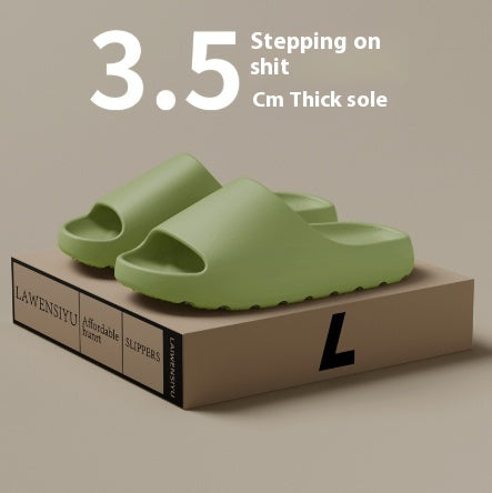 Thick Sole EVA Sandals - Comfortable Slip-On Slides for Home & Outdoor