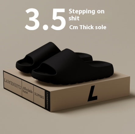 Thick Sole EVA Sandals - Comfortable Slip-On Slides for Home & Outdoor